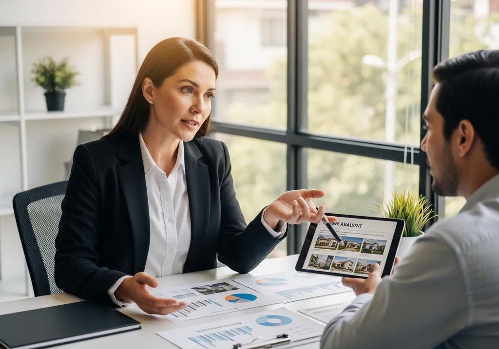 agent immobilier bureau