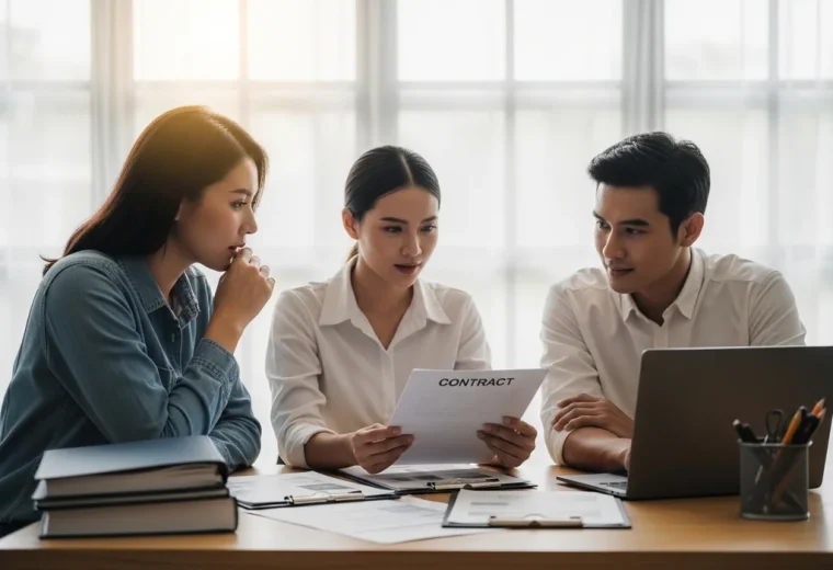 agent immobilier contrat