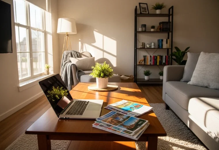 appartement confortable espace vivant