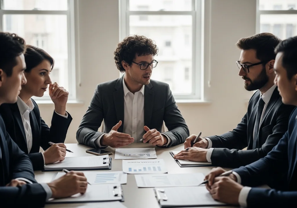 bureau professionnel discussion