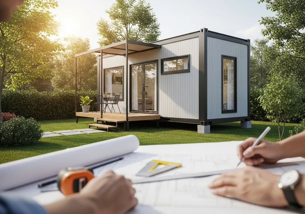 maison conteneur design minimaliste