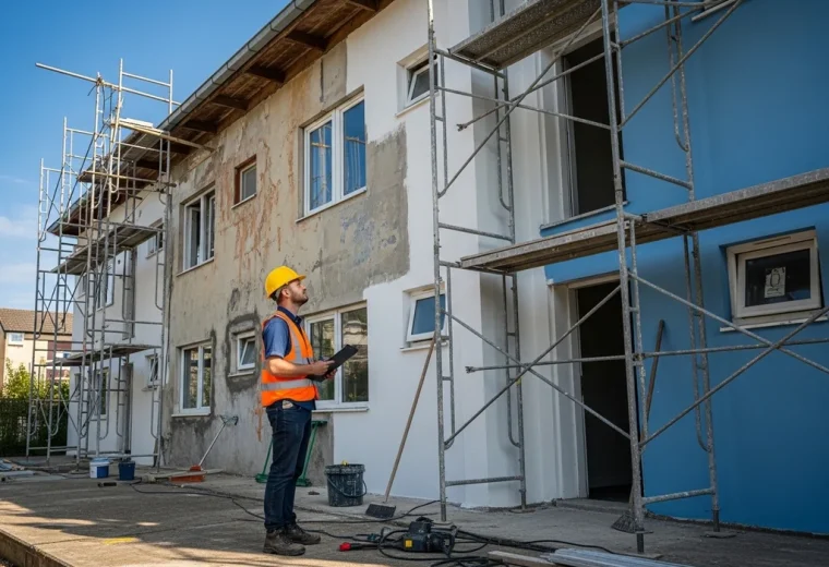 ouvrier construction renovation