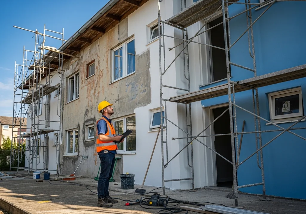 ouvrier construction renovation