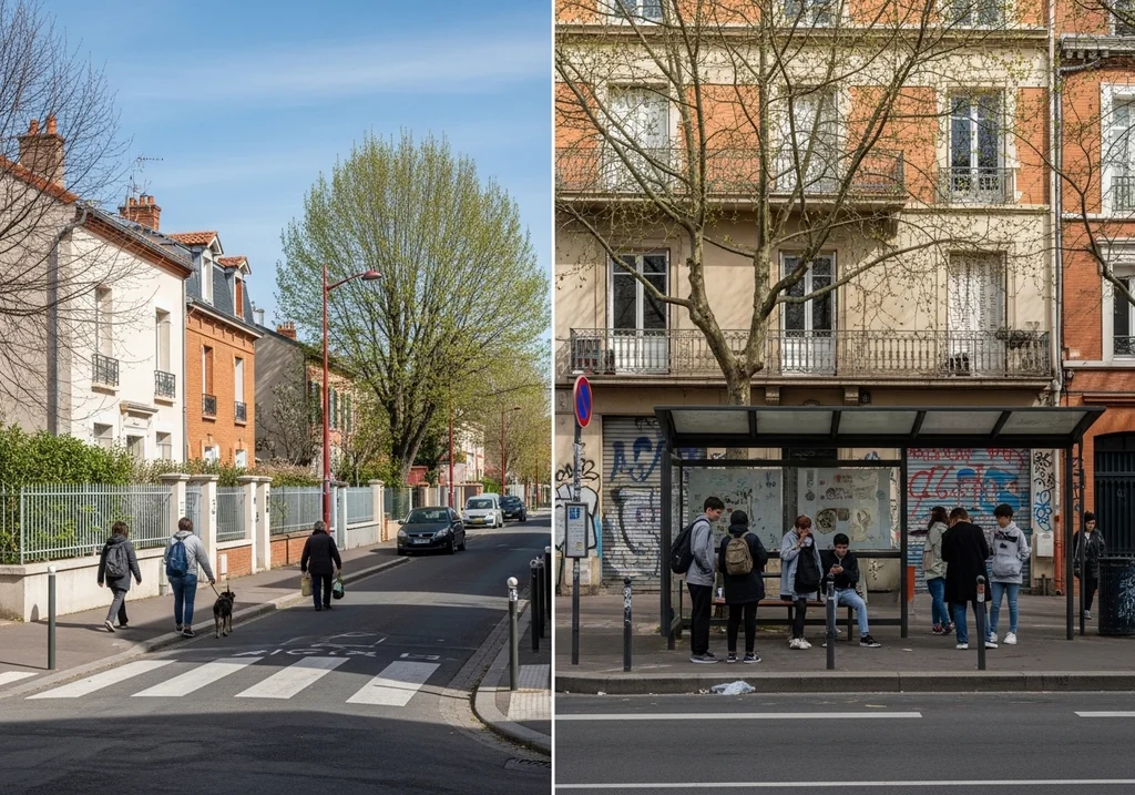 quartier résidentiel Toulouse