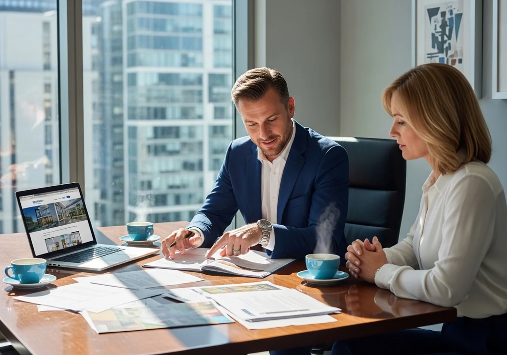 agent immobilier client