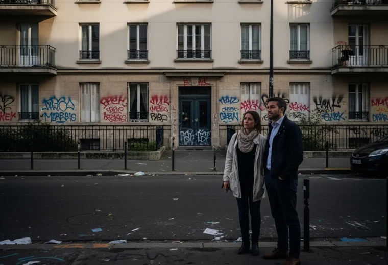 couple appartement voisinage