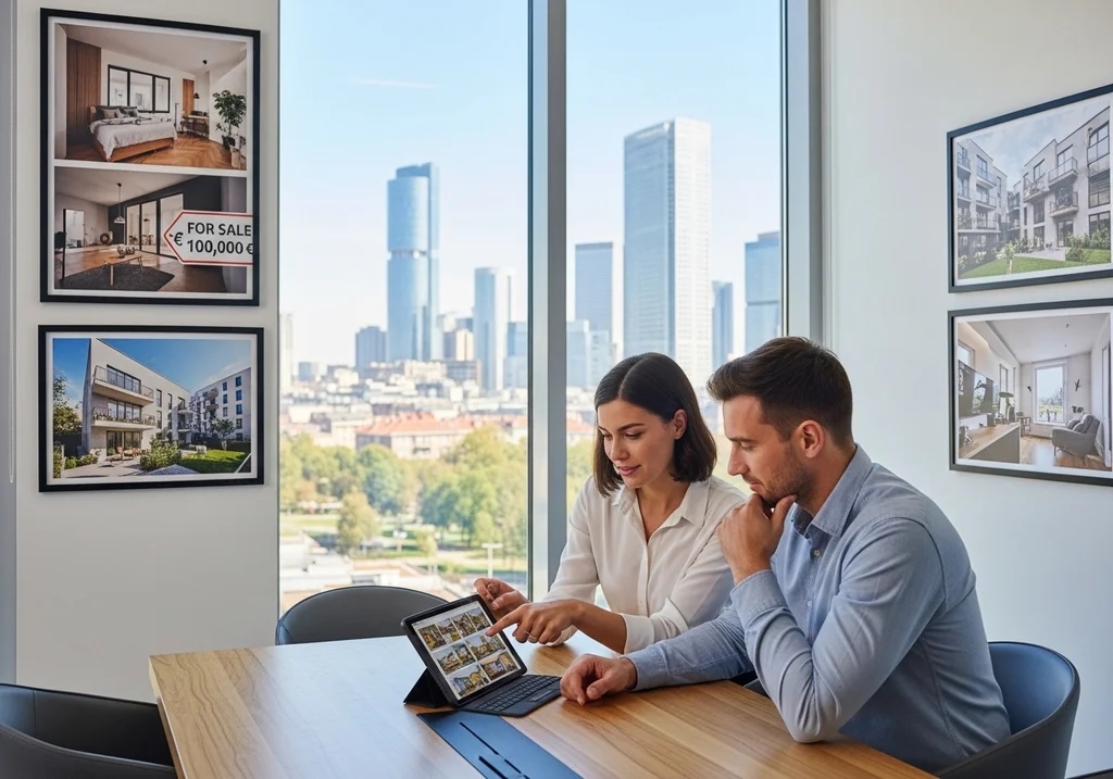 couple immobilier appartement