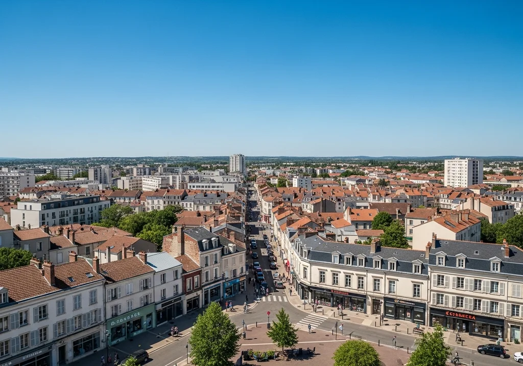 lunel vue aerienne urbanisme