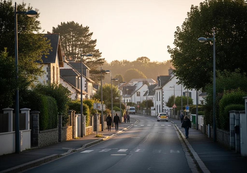 rue résidentielle Vannes