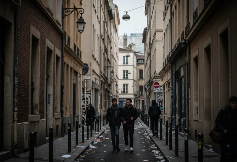 rue urbaine lyon
