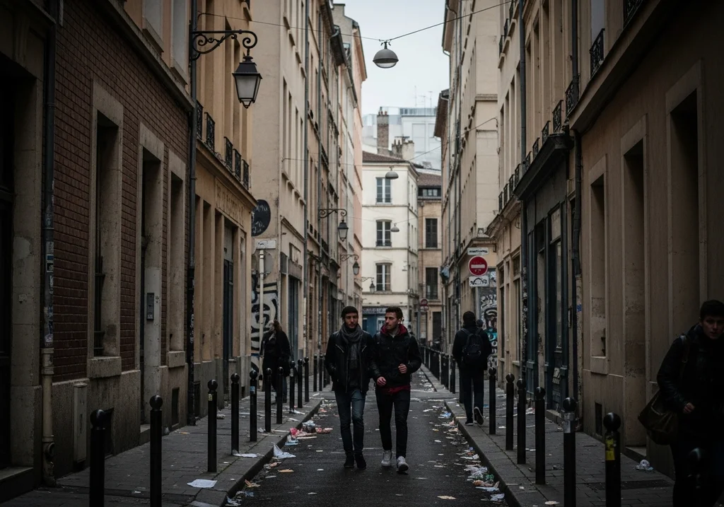 rue urbaine lyon