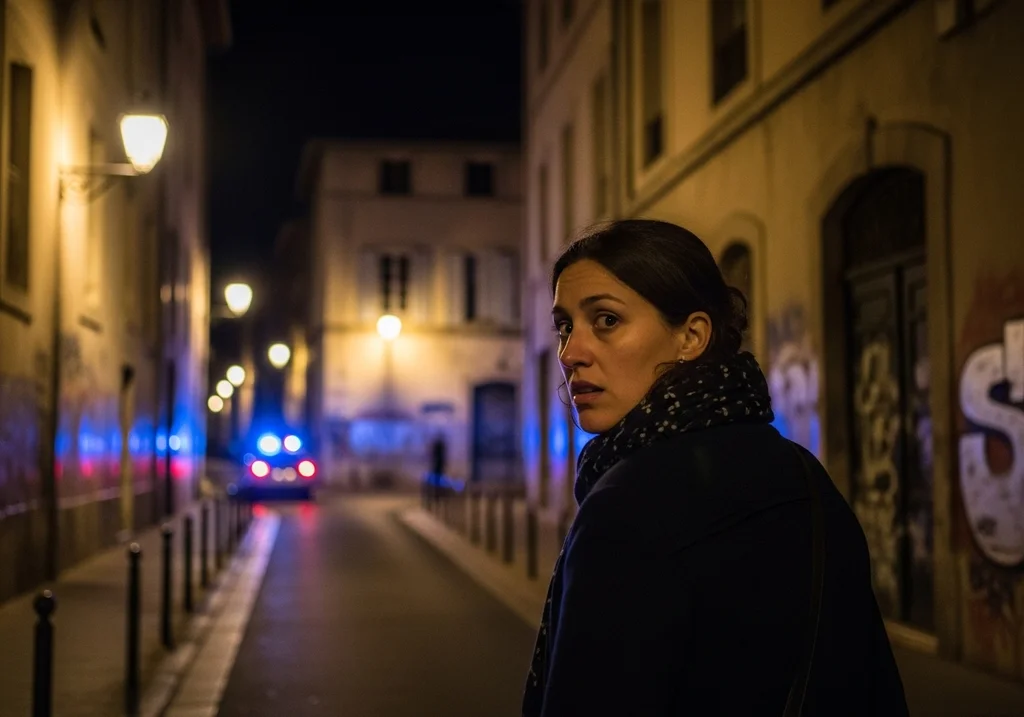 scène nocturne Béziers