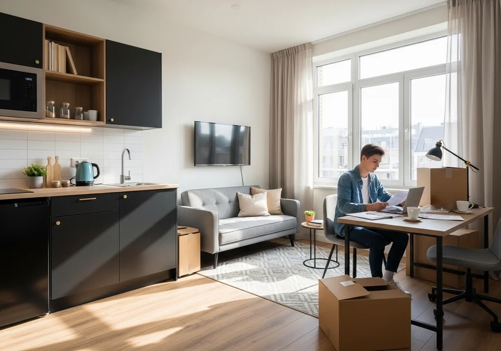 studio appartement urbain