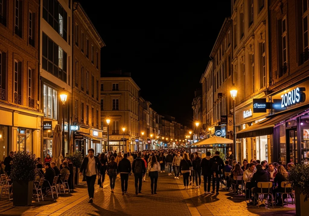 toulouse vie nocturne architecture