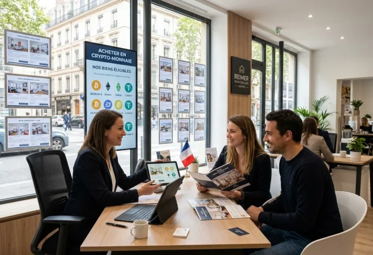 agence immobiliere cryptomonnaie