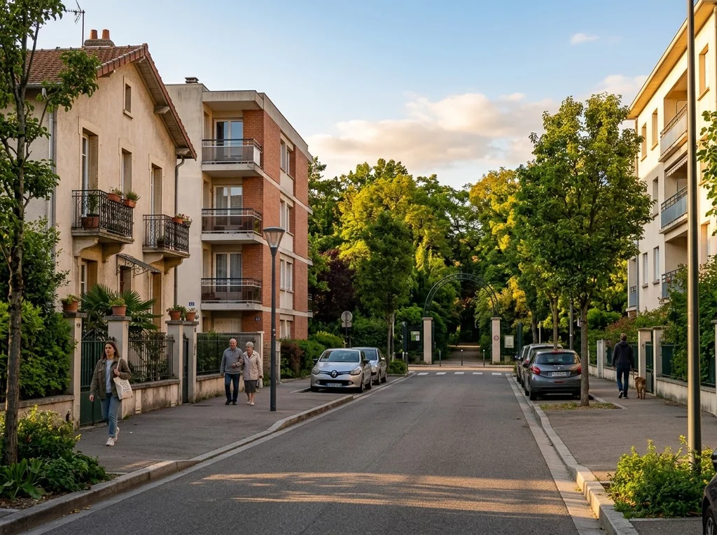 rue Bron Parc de Parilly