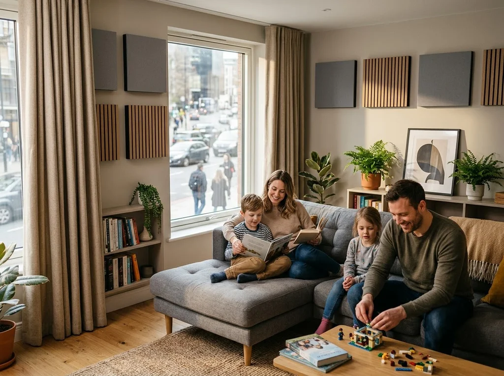 salon moderne acoustique